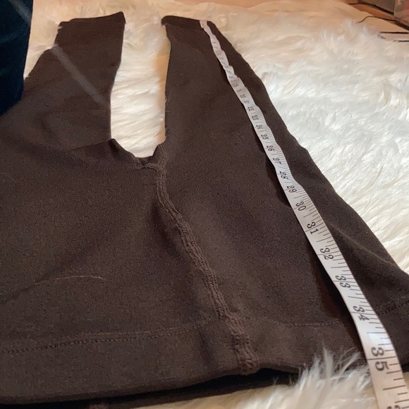 Walmart brand Chocolate brown leggings tights pant - Picture 10 of 14